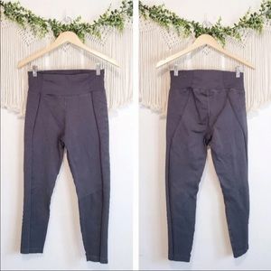 AERIE Offline Black Seamless High Rise Ribbed Leggings Medium